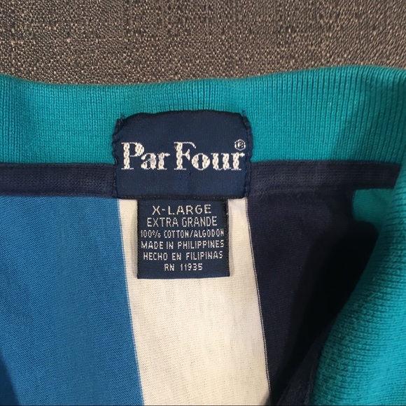 💣💣Clearance Throwback Par Four Polo with Pocket - Picture 2 of 4